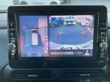 アラウンドビューモニター装備です 上から見たイメージで駐車出来ます