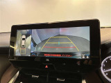 バックギアに入れると、このように後方が映し出されます!最終確認はご自身の目と耳で必ず行ってください!安全第一で!