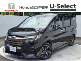 精悍なスタイルが魅力の ステップワゴンスパーダ が入庫しました!!。ホンダセンシング搭載で安全面も充実の一台です。