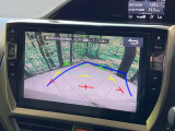 【バックカメラ】駐車時に後方がリアルタイム映像で確認できます。大型商業施設や立体駐車場での駐車時や、夜間のバック時に大活躍!運転スキルに関わらず、今や必須となった装備のひとつです!