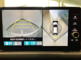 マルチビューカメラシステムです。周囲の状況を多彩なビューでナビ画面に表示します。駐車場や見通しの悪い交差点での安心感を高めます♪