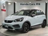 全国納車可 第三者機関証明書付 H SENSING 2ト-ン 新車保証 試乗車 ワンオーナー 純正ナビ TV Rカメラ BTオ-ディオ ETC LEDライト装備のフィット e:HEVクロスター入庫