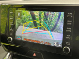 【バックカメラ】駐車時に後方がリアルタイム映像で確認できます。大型商業施設や立体駐車場での駐車時や、夜間のバック時に大活躍!運転スキルに関わらず、今や必須となった装備のひとつです!