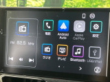 【ディスプレイオーディオ】お手持ちのスマートフォンとの連携で、ナビや音楽再生など各種アプリを使用可能。スマホに近い感覚でお使いいただけます♪