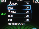 サポカーSとは、緊急ブレーキに加えて、高齢者に多いと言われている踏み間違い事故防止をサポートする機能です。詳しくは販売店スタッフまでお尋ね下さい。