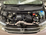 ホンダスタッフがしっかり整備して保証付きにてお渡し致します。エンジンルーム&室内ルームともにクリーニング済みで清潔です。快適なドライブをお楽しみください。