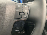 前方の車との車間を設定し、スピードを上げたり緩めたりを自動で行ってくれる追尾式の「レーダークルーズ」。上級装備の一つです!高級車にしかつかない嬉しい機能です。