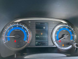 視認性の高いメーターで運転情報を的確に把握できます!