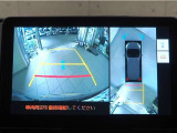 バックガイドモニターで、後方を確認しながら安心して駐車することができます。運転初心者も熟練者も必須の機能ですよ!