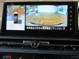 アラウンドビュー☆空から見下ろすような視点で、スムーズな駐車と安全確認をサポート!運転の心強い味方になってくれます♪
