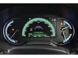マルチインフォメーションディスプレイ付きのメーターです!エコ運転へ導く多彩な情報を表示してくれます。