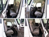 大柄な人でも不満の無いよう設計したフロントベンチシート。運転席は高さ調整もついており小柄な方でも視界良好です。