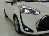 フォグランプ装着車です。暗い夜道の車両前方を明るく照らします