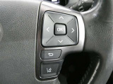 ステアリングには、メーター内インフォーメーションディスプレイの操作が、運転中でも目線をそらさずできます。