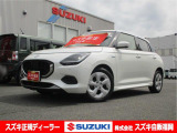 <令和6年式> ピュアホワイトパール。MAZDA2・フイットをお探しの方!走りながら操縦の楽しさと低燃費を両立【スイフト HYBRID MX】はいかがですか?