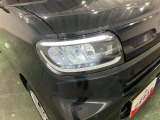 LEDヘッドライト付きです♪夜間の運転も安心