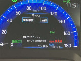 メーター周りもスッキリしていて見やすいですよ。視認性の高さが売りです!