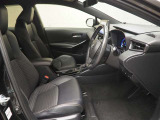 運転しやすいポジションのフロントシート