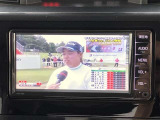 ドライブの休憩時に地デジの視聴が可能です