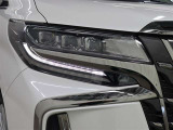 3眼LEDヘッドランプ(スモークメッキ+ブラックエクステンション)、LEDシーケンシャルターンランプ(フロント・リヤ)、LEDコーナリングランプが特別装備されています。