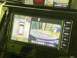 【パノラミックビューモニター】専用のカメラにより、上から見下ろしたような視点で360度クルマの周囲を確認することができます☆縦列駐車や幅寄せ時に活躍してくれます♪