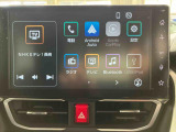 【9インチスマホ連携ディスプレイオーディオ】 対応しているスマホアプリを大画面で使えます!フルセグテレビやラジオの視聴、Bluetooth接続による音楽鑑賞、ハンズフリー通話なども利用可能です。