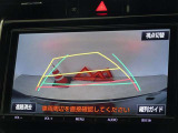 バックガイドモニターを装備しています、車庫入れもラクラクです。