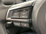 ステアリングスイッチ装備!運転しながら手元でオーディオの操作などができます。