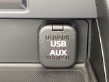 USB端子&AUX端子つき!オーディオ接続できます