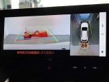バックガイドモニターを装備しています、車庫入れもラクラクです。パノラミックビューモニターを搭載しています、上からの画像も表示されます。