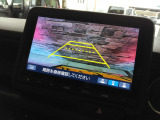 リアカメラがついているので、駐車や後進の際にとても便利です♪