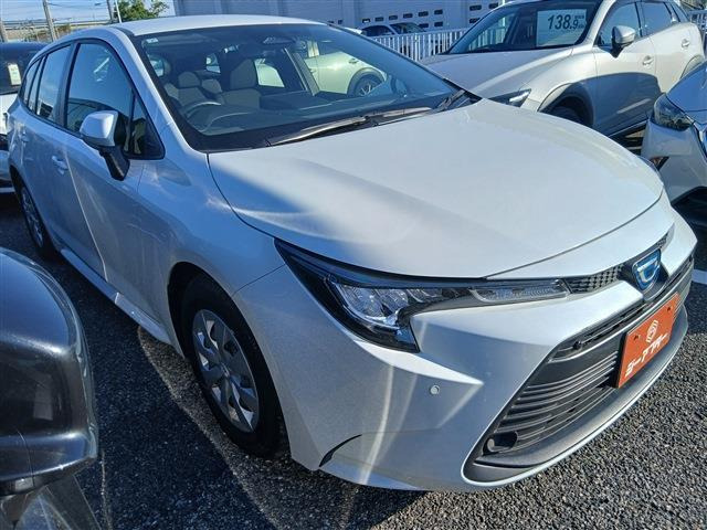 カローラツーリング 1.8 ハイブリッド X E-Four 4WD 禁煙車 純正ナビ フルセグTV バ...