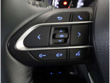 運転中でも手元で操作できます。