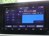 地デジ対応、フルセグデジタルTV放送が視聴できます。