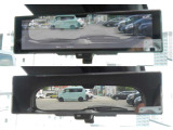 インテリジェントルームミラー装備 後部の様子をカメラで映すので後席の人や荷物に視界を妨げられません。 通常のミラーとしても使用出来ます。