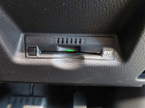 ETC車載器付きです。高速道路の料金所もスムーズに通過できます。