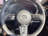 運転に関する操作はこのハンドルでしっかり対応してます