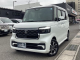 プラチナホワイトのN-BOXカスタム入庫しました!