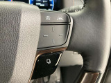 前方の車との車間を設定し、スピードを上げたり緩めたりを自動で行ってくれる追尾式の「レーダークルーズ」。上級装備の一つです!高級車にしかつかない嬉しい機能です。