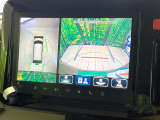 【全方位モニター用カメラ】専用のカメラにより、上から見下ろしたような視点で360度クルマの周囲を確認することができます☆死角部分も確認しやすく、狭い場所での切り返しや駐車もスムーズに行えます。