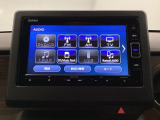 ホンダギャザーズメモリーナビ、フルセグ、DVD、CD再生にbluetoothのオーディオ機能が充実しています。
