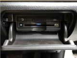 ETC車載器付きです。高速道路の料金所もスムーズに通過できます。