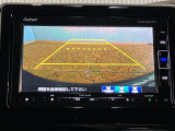 【バックカメラ】リバースにするだけで映ります、後方の安全確認や、狭い駐車場での車庫入れ、雨の日や夜間など視界の悪い時に便利です!安全にバックする為には欠かせない装備です。