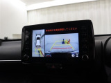 全周囲モニターです。狭い駐車場も画像で確認出来て安心です♪