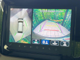【全方位モニター用カメラ】専用のカメラにより、上から見下ろしたような視点で360度クルマの周囲を確認することができます☆死角部分も確認しやすく、狭い場所での切り返しや駐車もスムーズに行えます。