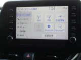 ブルートゥースを搭載しています、スマホと連動させると音楽等を楽しむことができます。
