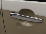 ドアハンドル リクエストスイッチでドアロックの開閉が可能です。