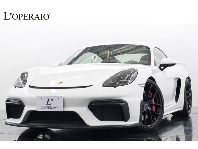 718ケイマン GT4 PDK クロノPKG PDLS+LED レザーダッシュボード