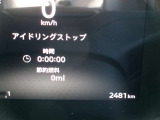 現在の走行距離です☆ディスプレイ付きなので様々な情報を見ることができます。