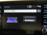 ETCの履歴などが画面で確認できます。